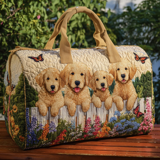 Golden Doodle Quilt Duffle Bag GFTOHD9361