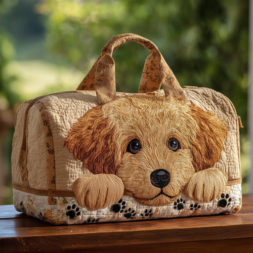 Golden Doodle Quilt Duffle Bag GFTOHD9362