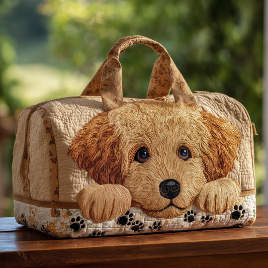 Golden Doodle Quilt Duffle Bag GFTOHD9362