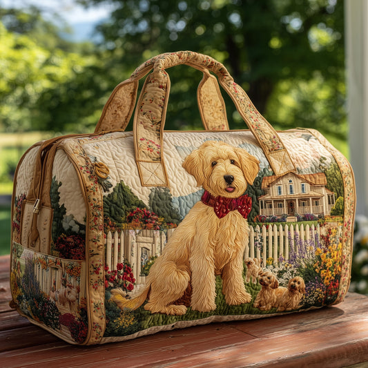 Golden Doodle Quilt Duffle Bag GFTOHD9364