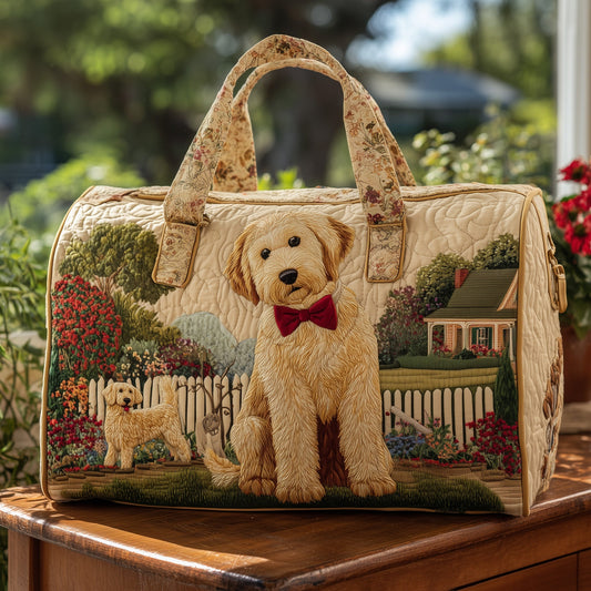 Golden Doodle Quilt Duffle Bag GFTOHD9365