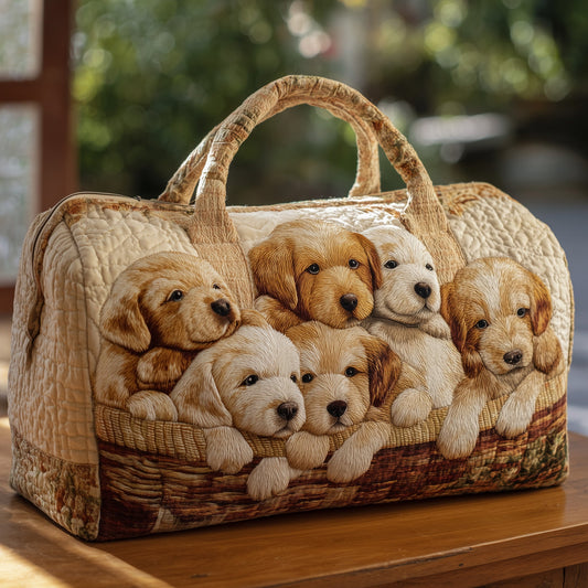 Golden Doodle Quilt Duffle Bag GFTOHD9367