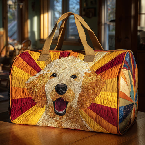 Golden Doodle Quilt Duffle Bag GFTOHD9369