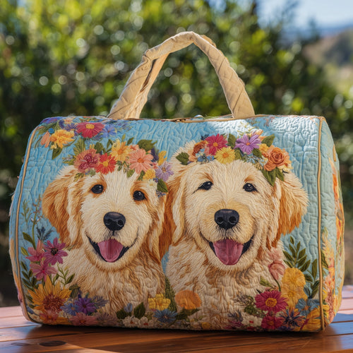 Golden Doodle Quilt Duffle Bag GFTOHD9371