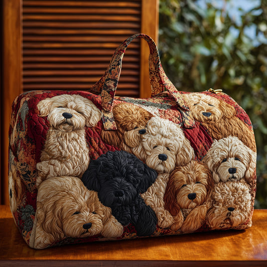 Golden Doodle Quilt Duffle Bag GFTOHD9372