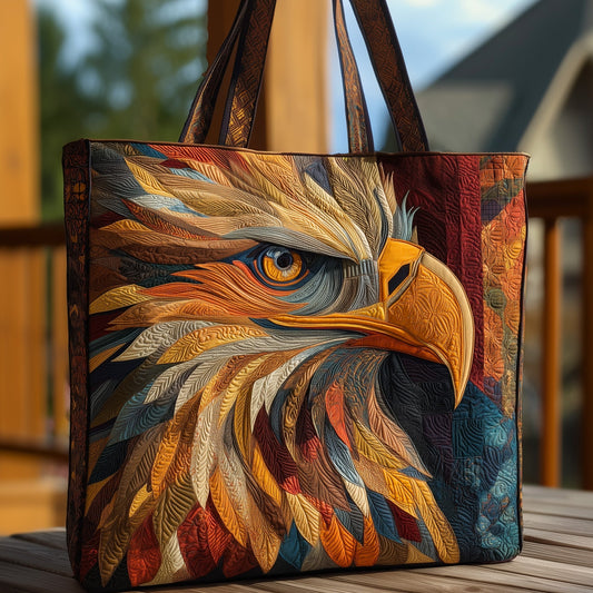Native Eagle Quilted Tote Bag GFTOHD9380