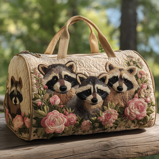 Raccoons Quilt Duffle Bag GFTOHD9393