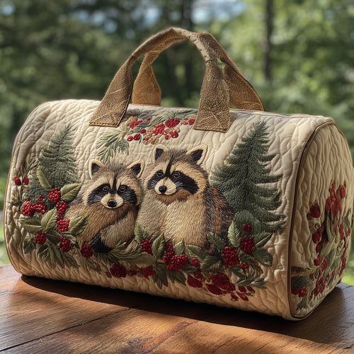 Raccoons Quilt Duffle Bag GFTOHD9400