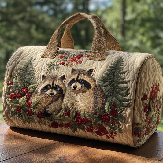 Raccoons Quilt Duffle Bag GFTOHD9400