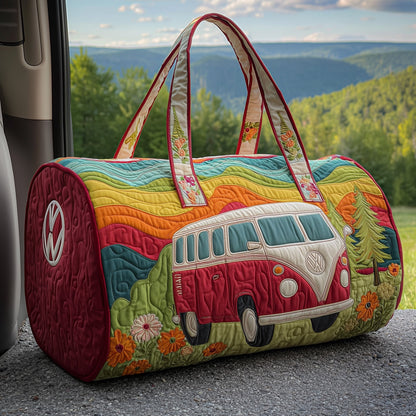 Hippie Van Quilt Duffle Bag GFTOHD9410