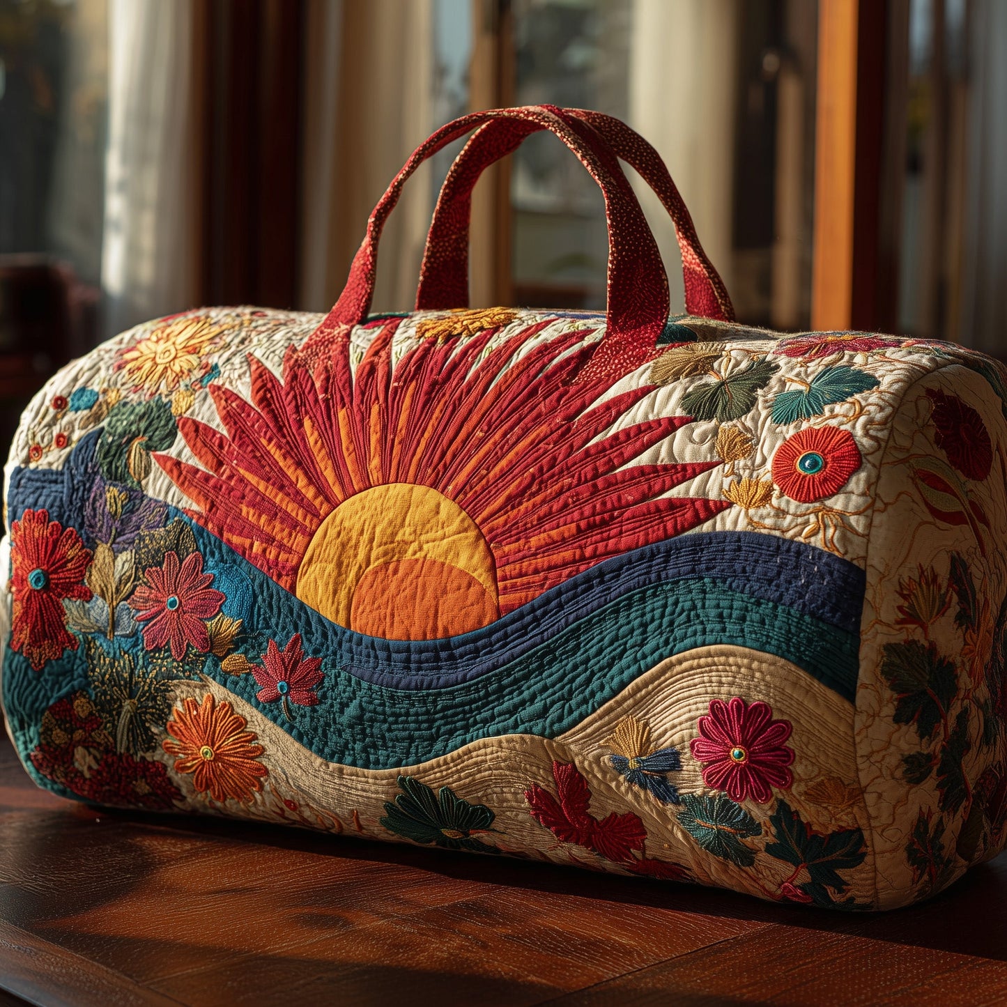 Hippie Sun Quilt Duffle Bag GFTOHD9439
