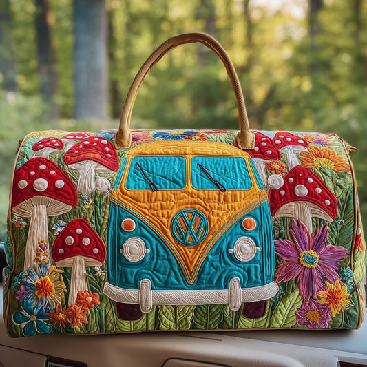 Hippie Van Quilt Duffle Bag GFTOHD9453