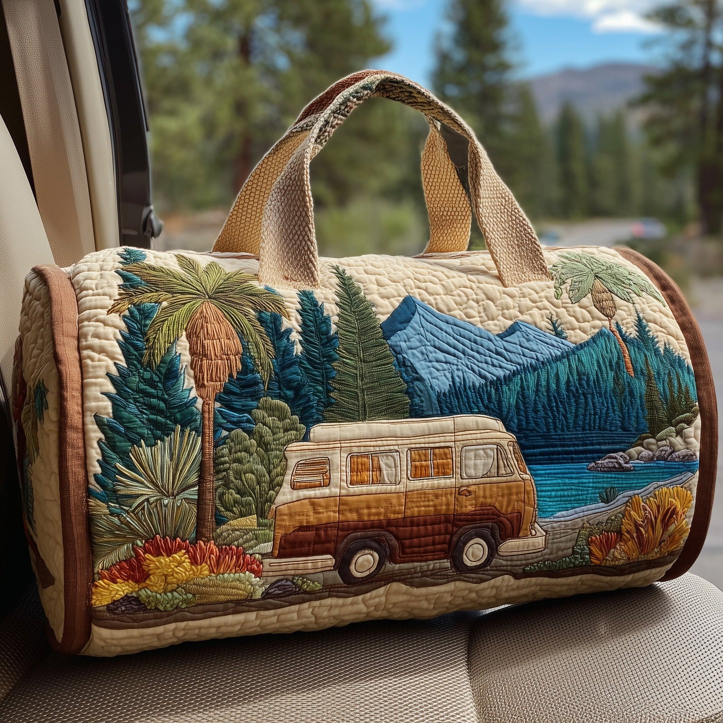 Volkswagen Vibe Quilt Duffle Bag GFTOHD9456