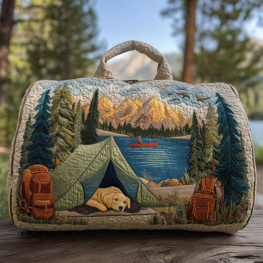 Camp Vibe Quilt Duffle Bag GFTOHD9466