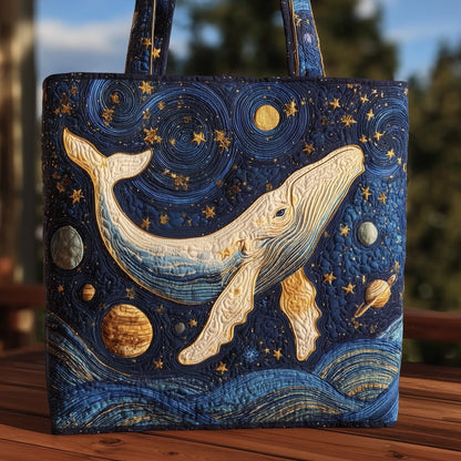 Majestic Whale Quilted Tote Bag GFTOHD9510