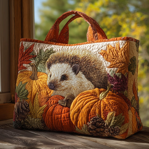 Hedgehog Heaven Quilted Tote Bag GFTOHD9515