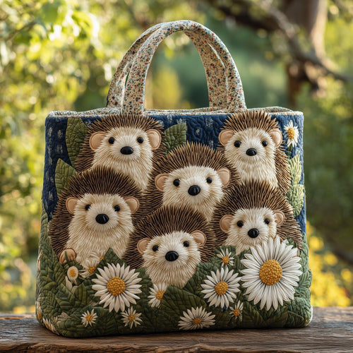 Hedgehog Heaven Quilted Tote Bag GFTOHD9523