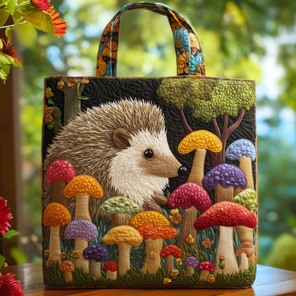 Hedgehog Heaven Quilted Tote Bag GFTOHD9525