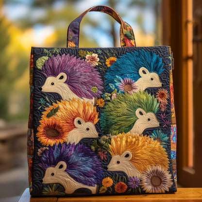 Hedgehog Heaven Quilted Tote Bag GFTOHD9534