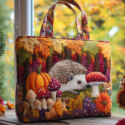 Hedgehog Heaven Quilted Tote Bag GFTOHD9535