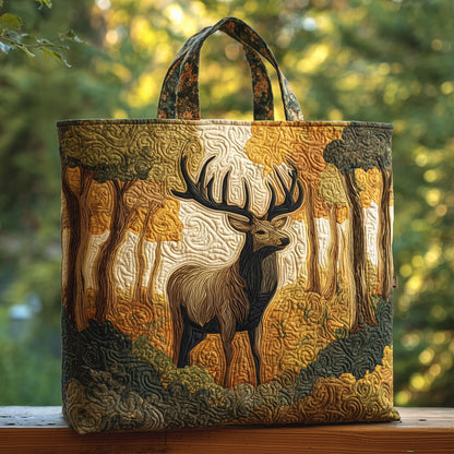 Deer Serenity Quilted Tote Bag GFTOHD9542