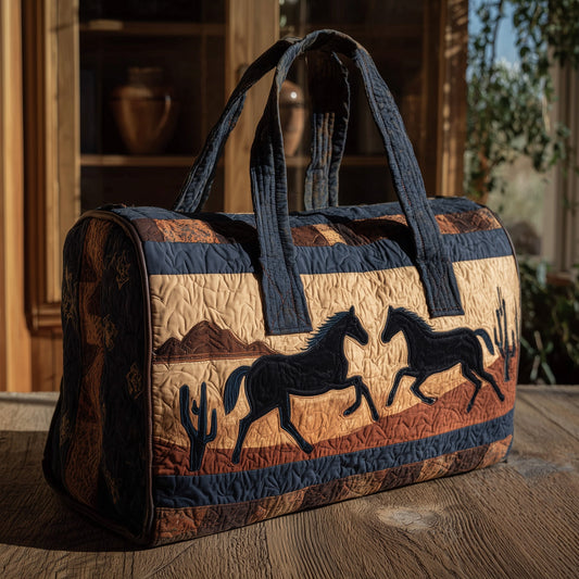 Southwestern Horse Quilted Duffle Bag GFTOHD9555