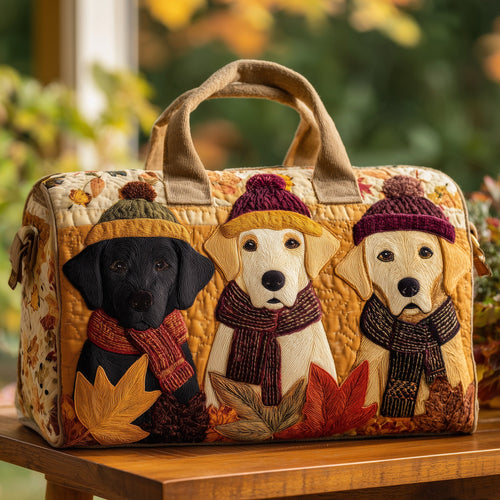 Labrador Quilted Duffle Bag GFTOHD9565