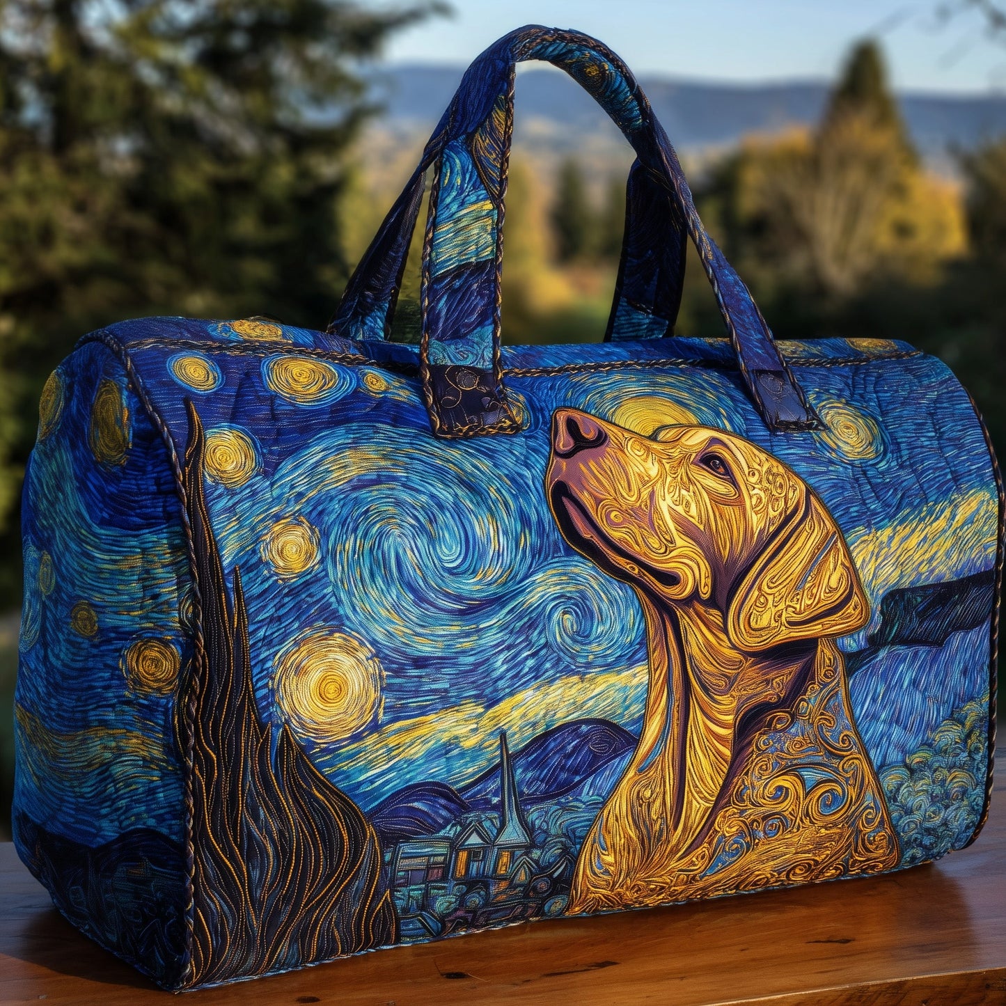 Labrador Quilted Duffle Bag GFTOHD9568