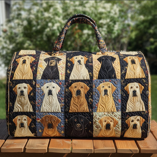 Labrador Quilted Duffle Bag GFTOHD9569