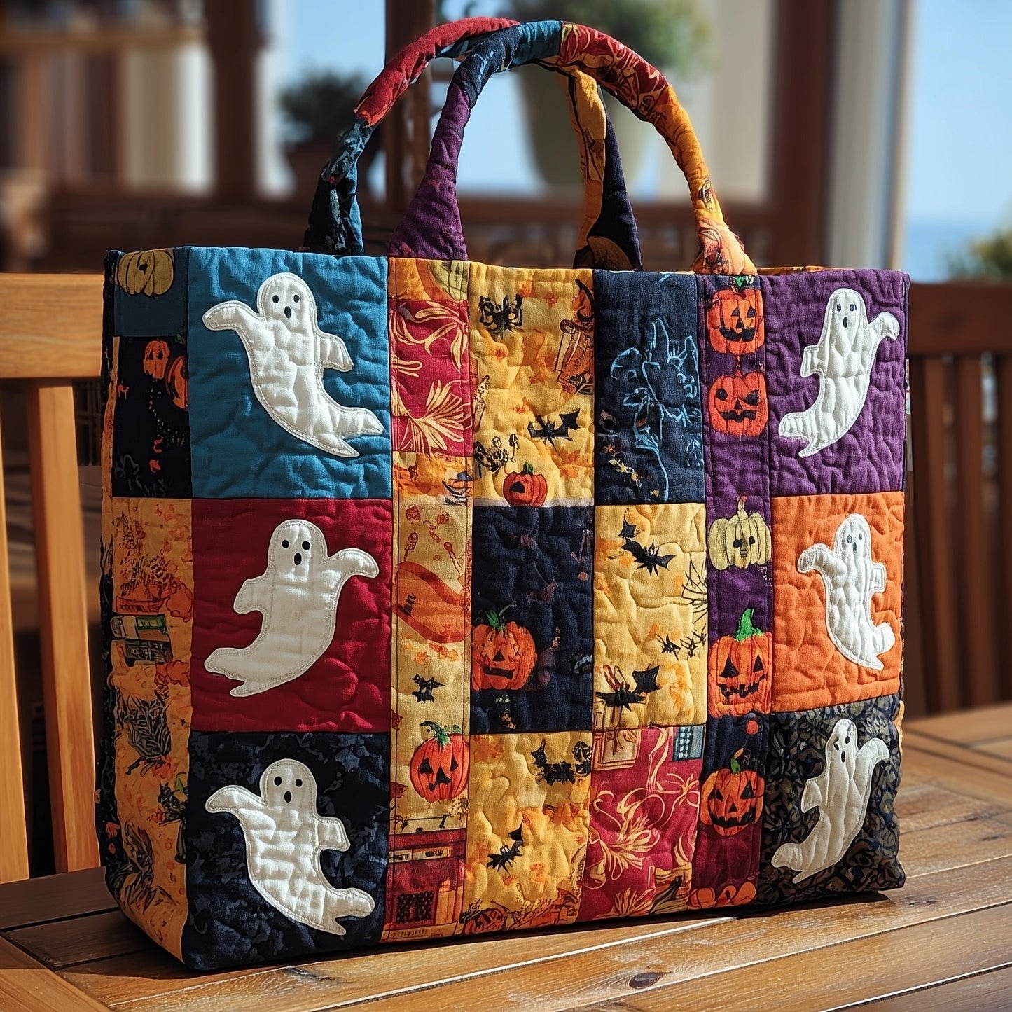 Halloween Quilted Tote Bag GFTOHD9571