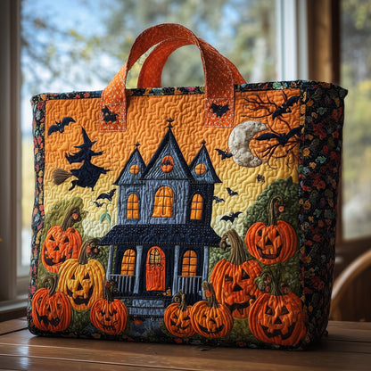 Halloween Quilted Tote Bag GFTOHD9588