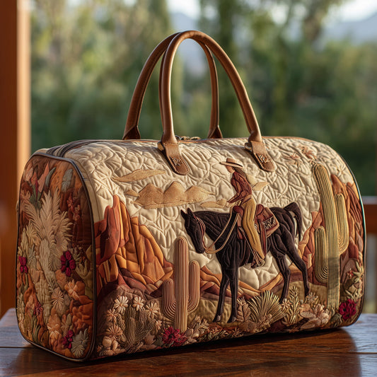 Western Cowgirl Quilted Duffle Bag GFTOHD9605