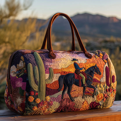 Western Cowgirl Quilted Duffle Bag GFTOHD9607