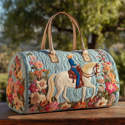 Western Cowgirl Quilted Duffle Bag GFTOHD9612