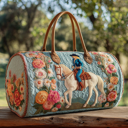 Western Cowgirl Quilted Duffle Bag GFTOHD9613