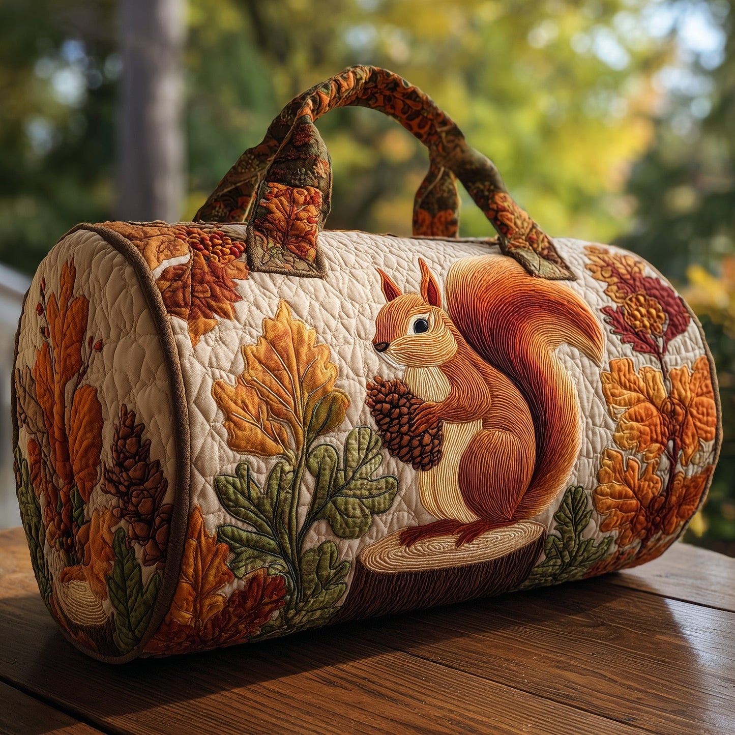 Autumn Spirit Quilted Duffle Bag GFTOHD9632