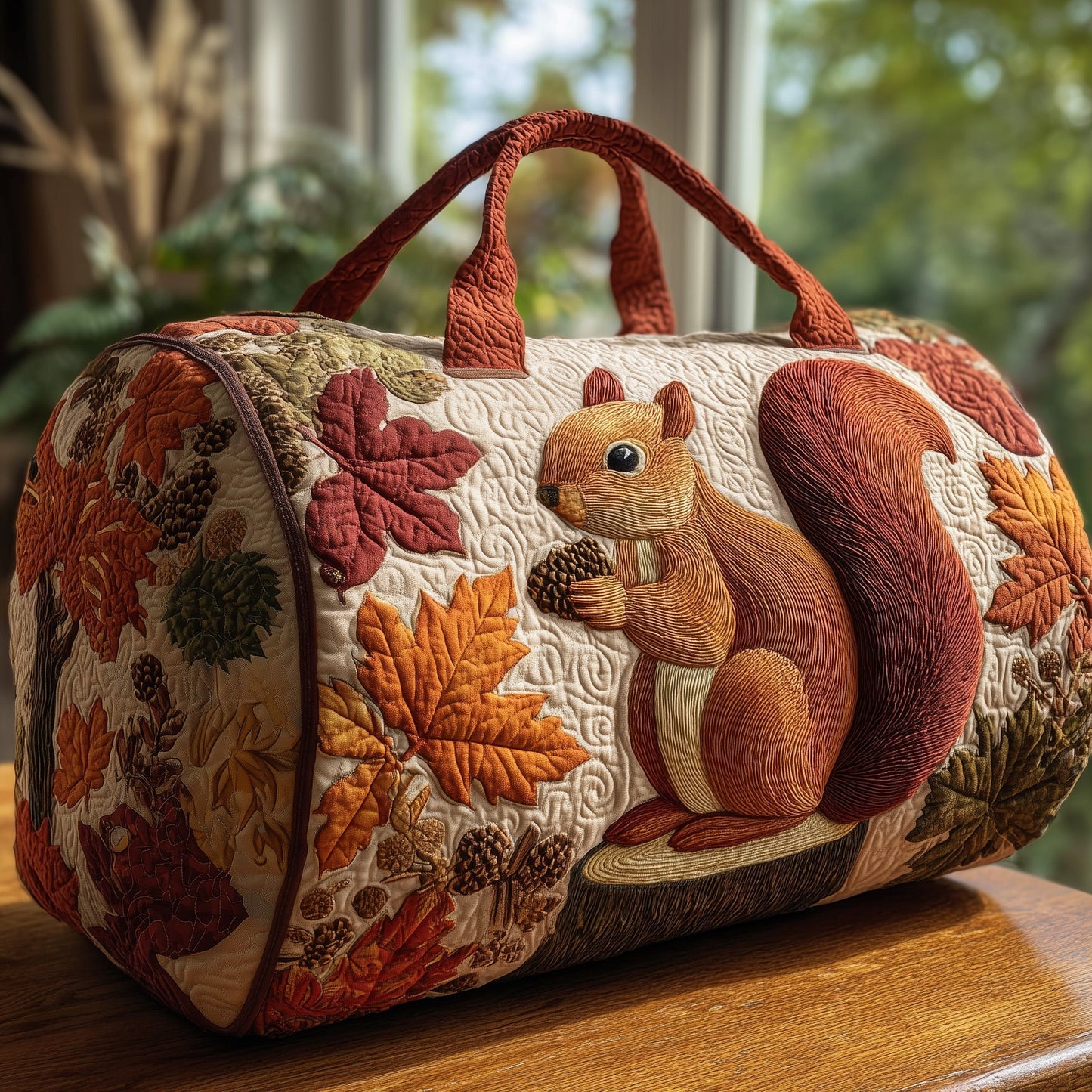 Autumn Spirit Quilted Duffle Bag GFTOHD9633