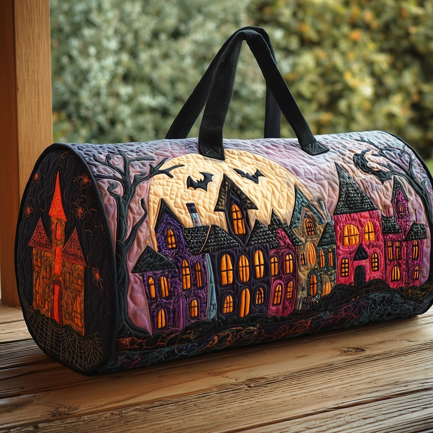 Halloween Vibe Quilted Duffle Bag GFTOHD9644