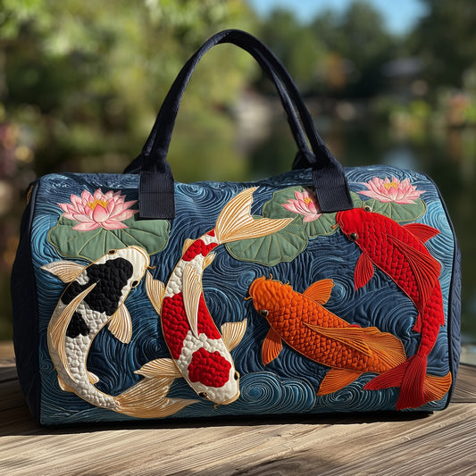 Koi Serenity Quilted Duffle Bag GFTOHD9665
