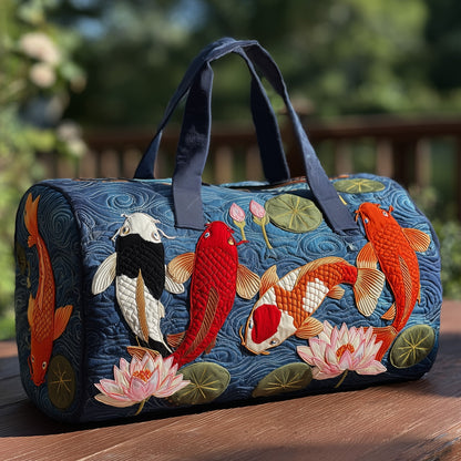 Koi Serenity Quilted Duffle Bag GFTOHD9666
