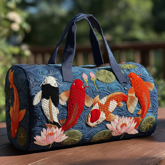 Koi Serenity Quilted Duffle Bag GFTOHD9666