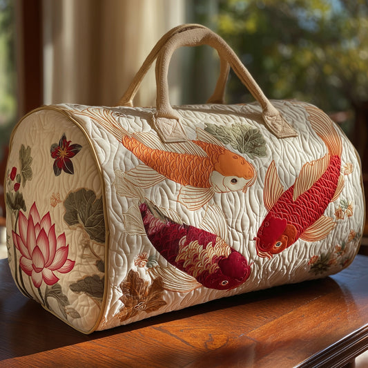 Koi Spirit Quilted Duffle Bag GFTOHD9676