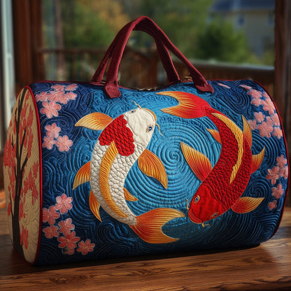 Koi Spirit Quilted Duffle Bag GFTOHD9677