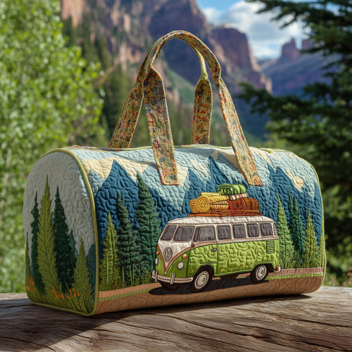 Camping Van Quilted Duffle Bag GFTOHD9753