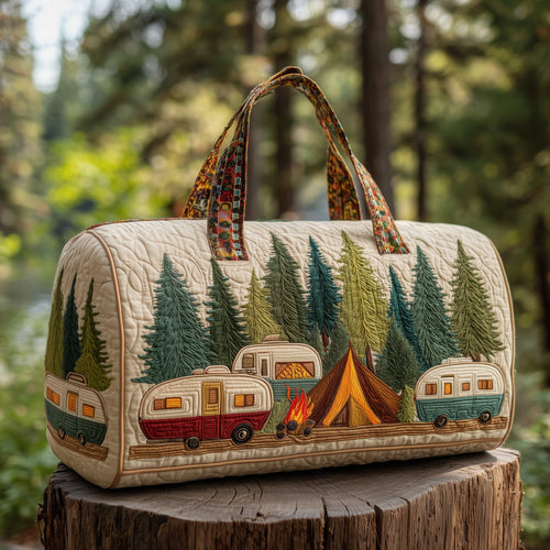 Woodland Camp Retreat Quilted Duffle Bag GFTOHD9760