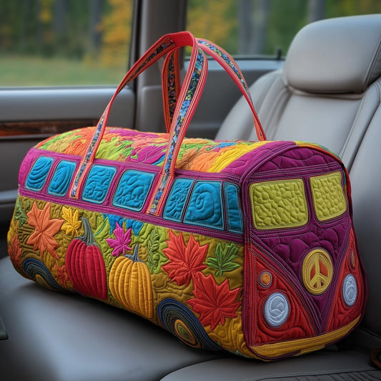 Autumn Hippe Van Quilted Duffle Bag GFTOHD9763