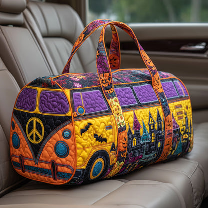 Halloween Van Vibe Quilted Duffle Bag GFTOHD9766