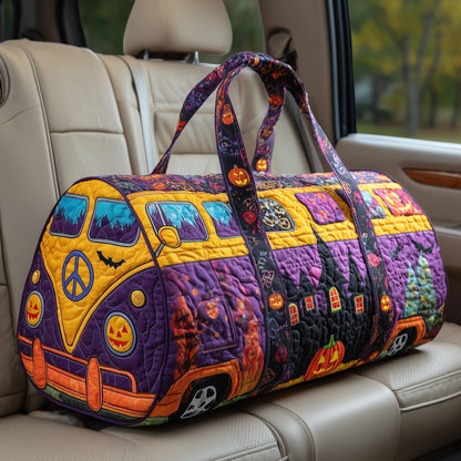Halloween Van Vibe Quilted Duffle Bag GFTOHD9768