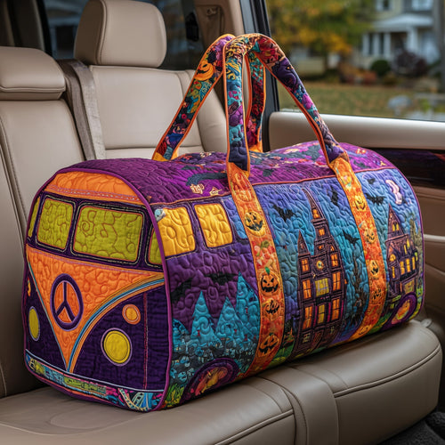 Halloween Van Vibe Quilted Duffle Bag GFTOHD9769