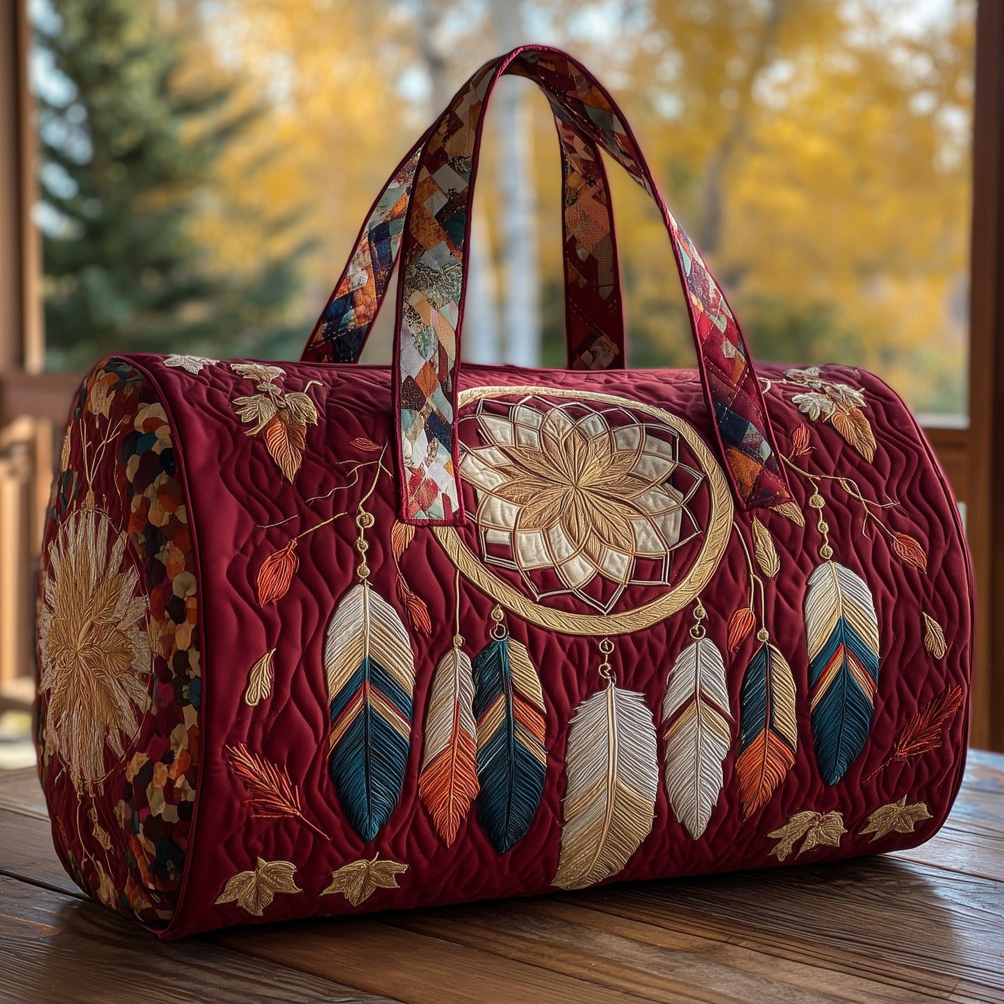 Dreamcatcher Serenity Quilted Duffle Bag GFTOHD9776